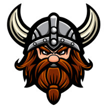 Cartoon viking 