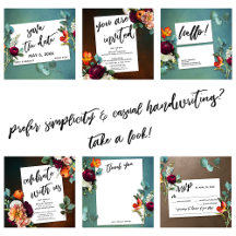 Casual Handwriting 100, Simple Black and White