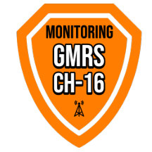 GMRS, FRS, CB and Ham Radio Channel Stickers