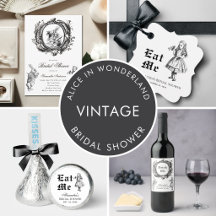 Alice in Wonderland Vintage Bridal Shower