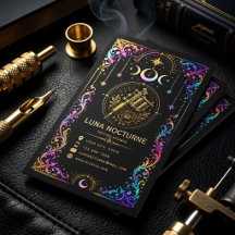 Luxury Celestial Business Cards Collection 
