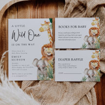 A Little Wild One Safari Baby Shower