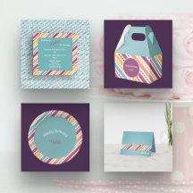 Dots & Stripes Girl Birthday Party