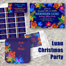 Christmas Party - Luau Purple