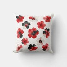 Watercolour and Floral Pattern Cushions 