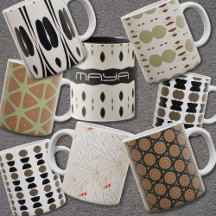 PATTERNED MUGS