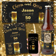 Cheers and Beers 50th Birthday Party