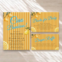 ciao bambino baby shower collection