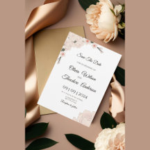 Elegant Pink Floral Blossom Wedding Collection
