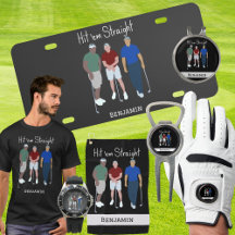 Hit'em Straight Golf Enthusiasts Gifts