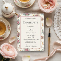 Charming Vintage Tea Party for the Birthday Girl