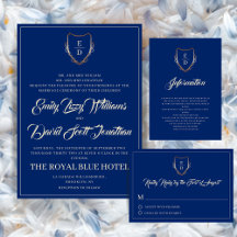 Royal Blue & Golden Wedding 