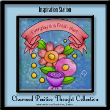 Charmed Positive Thought Doodle Flower Collection