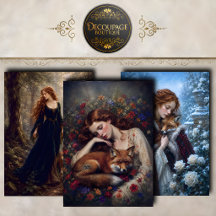 3-Sheet Heavyweight Decoupage Collection