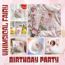 Whimsical Fairy-Themed Birthday Party