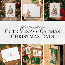 Cute Meowy Catmas Christmas Cats