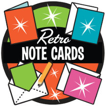 Retro Note Cards 