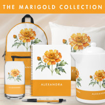 Orange Marigold Flower