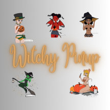 Witchy Pinup Girls Stationary 