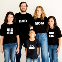 Matching Family Photoshoot Black Tshirts 
