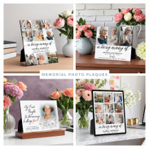 Memorial Photo Plaques