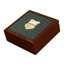 KEEPSAKE BOXES IN ORIGINAL SCOTTISH TARTANS