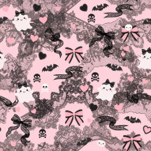 Cute Pink Hallowen Witch Collection – Spooky Cozy