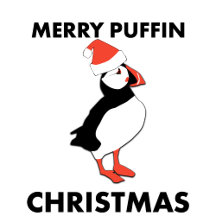 Merry Puffin Christmas