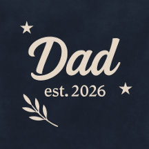 Dad Est. 2026 – New Dad & Pregnancy Reveal Gift 