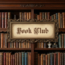Immersive Vintage Library Book Club Party Supplies