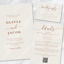 Modern Minimalist Wedding Suite