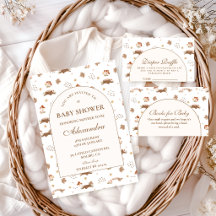 Whimsical Autumn Forest Baby Shower