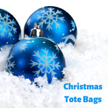 CHRISTMAS TOTE BAGS
