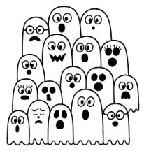 Spooky & Fun Halloween Collection/ Ghosts & Bats