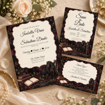 Moody Gothic Medieval Wedding