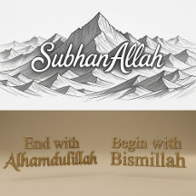 Modern Islamic Wall Art Poster