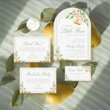 Sweet Little Pear Baby Shower