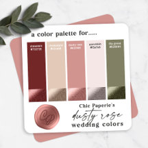 Dusty Rose Cinnamon Champagne Green Wedding Suite