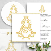 AS Monogram or SA Monogram
