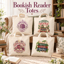 Bookish Reader Totes