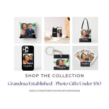 Grandma Established - Photo Gifts Under $50