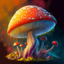 Drippy Amanita Muscaria 