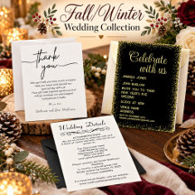 Fall/Winter Wedding