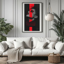 BLACK & RED