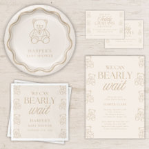 We Can Bearly Wait Baby Shower