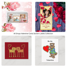 All Shops Valentine Cards Stickers Labels
