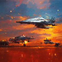 Sci-fi Collection: John Berkey tribute