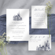 HUMEWOOD | Castle Illustration Wedding Suite