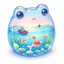 Whimsical Animal Jars - The Frog