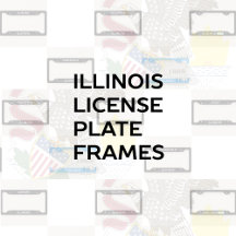 Illinois License Plate Frames